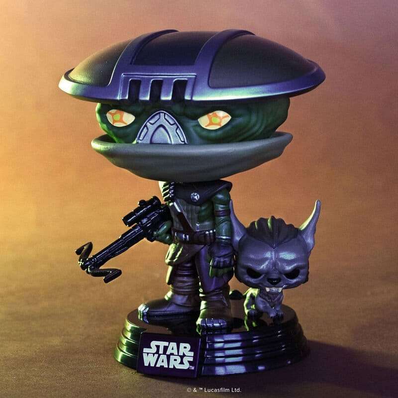 SPOTT-GR Star Wars: The Mandalorian and Grogu POP! & Buddy - Φιγούρα Βινυλίου Embo & Keibu Μεγέθους 9cm
