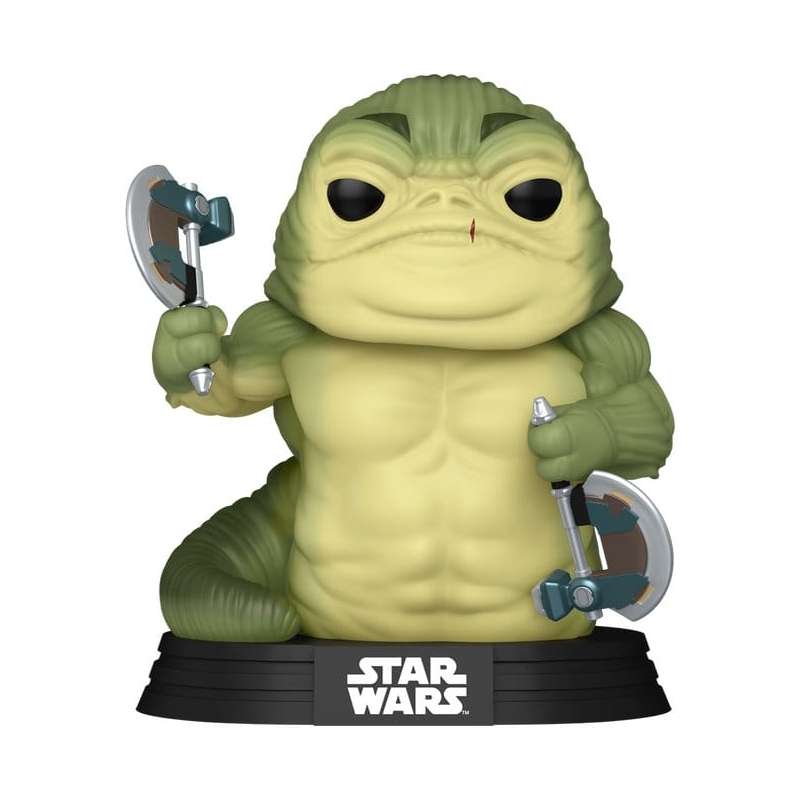 SPOTT-GR Star Wars: The Mandalorian and Grogu POP! - Φιγούρα Βινυλίου Rotta the Hutt (Glow) Μεγέθους 9cm