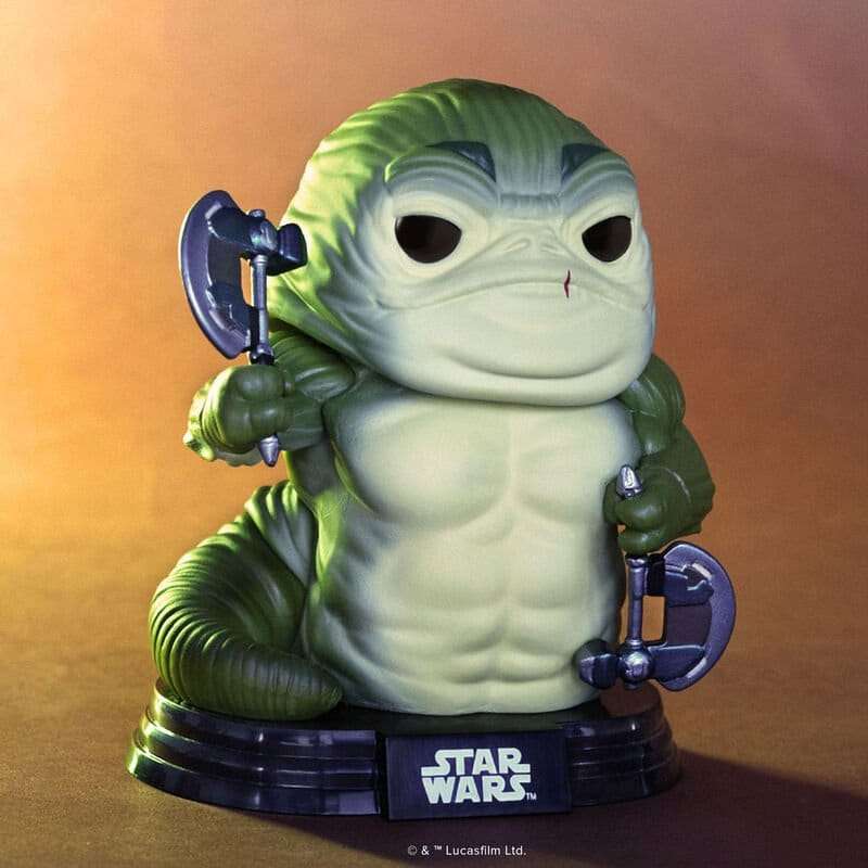 SPOTT-GR Star Wars: The Mandalorian and Grogu POP! - Φιγούρα Βινυλίου Rotta the Hutt (Glow) Μεγέθους 9cm