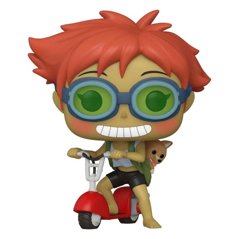 SPOTT-GR Cowboy Bebop POP! Animation - Φιγούρα Βινυλίου Edward on Scooter w/Ein Μεγέθους 9cm