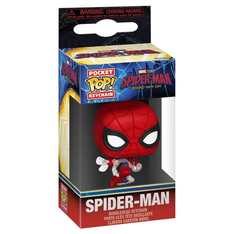 SPOTT-GR Spider-Man: Brand New Day Pocket POP! - Μπρελόκ Βινυλίου Μεγέθους 4cm Display (Σετ 12 Τεμάχια)