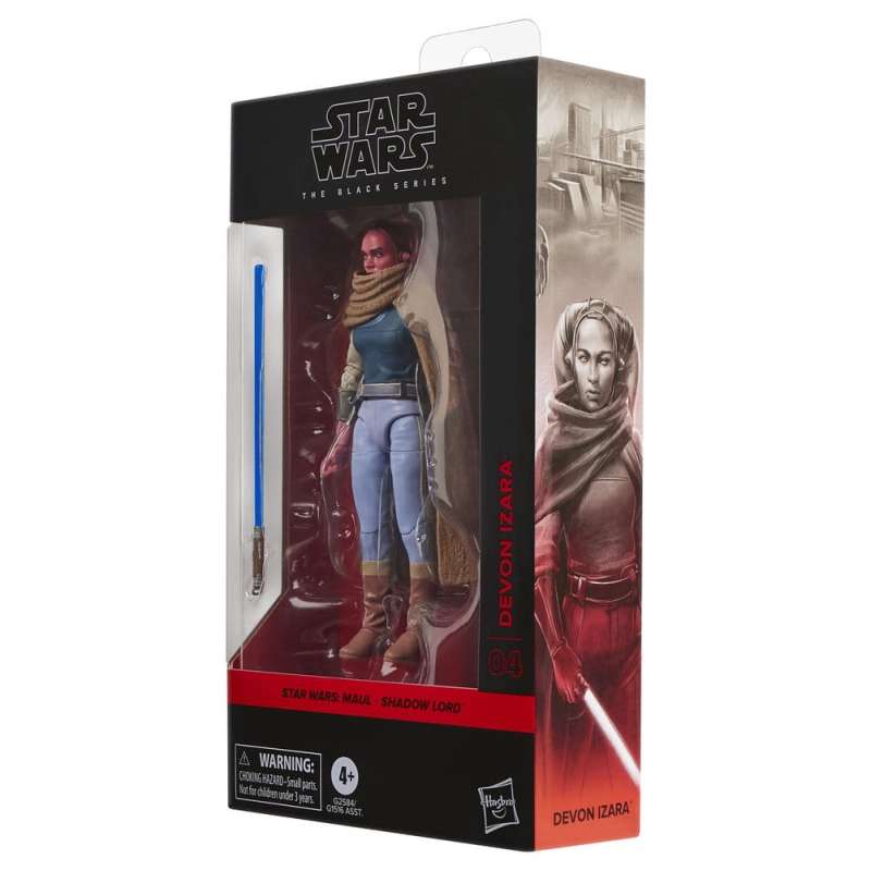 SPOTT-GR Star Wars: Maul - Shadow Lord Black Series - Φιγούρα Δράσης Devon Izara Μεγέθους 15cm