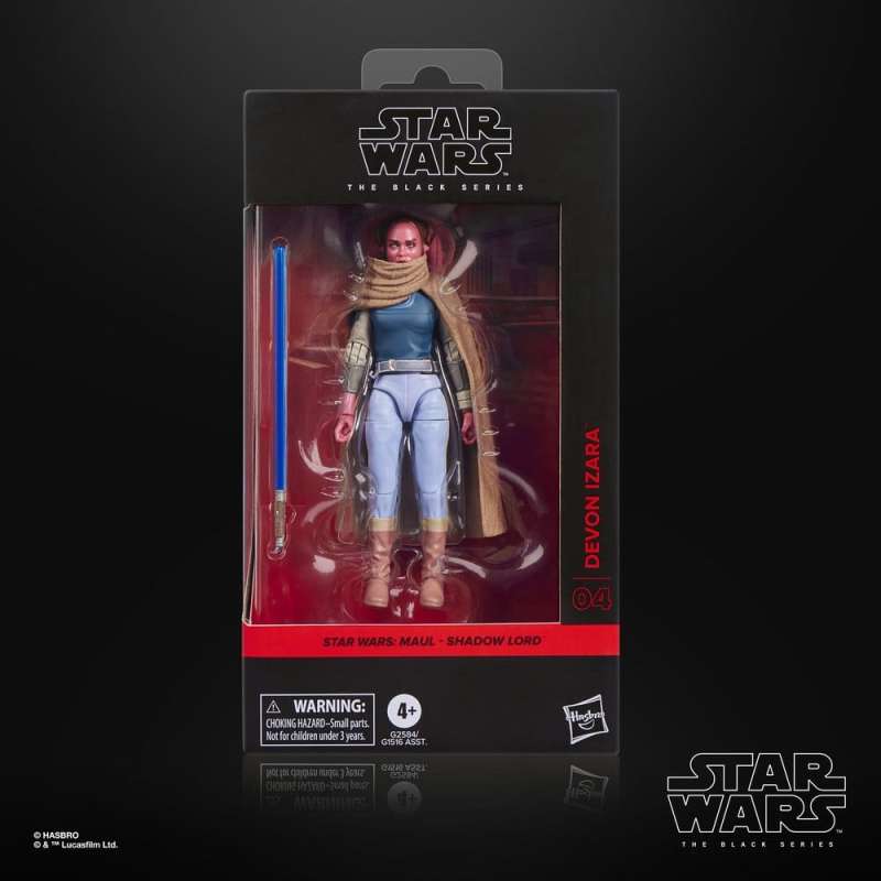 SPOTT-GR Star Wars: Maul - Shadow Lord Black Series - Φιγούρα Δράσης Devon Izara Μεγέθους 15cm