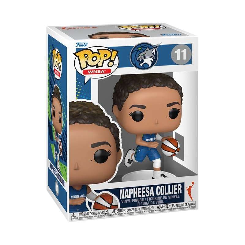 SPOTT-GR WNBA Legends POP! Sports - Φιγούρα Βινυλίου Lynx - Napheesa Collier Μεγέθους 9cm