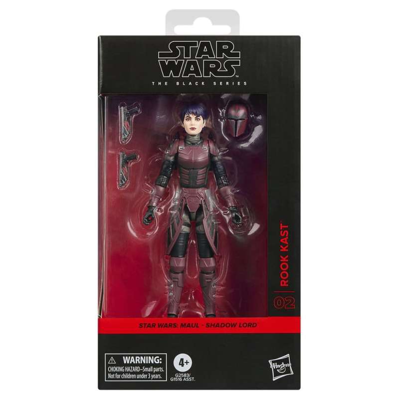 SPOTT-GR Star Wars: Maul - Shadow Lord Black Series - Φιγούρα Δράσης Rook Kast Μεγέθους 15cm