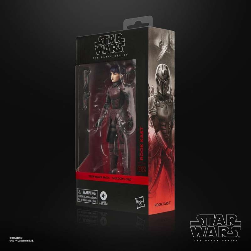 SPOTT-GR Star Wars: Maul - Shadow Lord Black Series - Φιγούρα Δράσης Rook Kast Μεγέθους 15cm