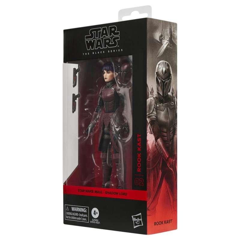 SPOTT-GR Star Wars: Maul - Shadow Lord Black Series - Φιγούρα Δράσης Rook Kast Μεγέθους 15cm