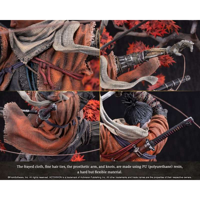 SPOTT-GR Sekiro: Shadows Die Twice - Φιγούρα PVC (Αναλογία 1/7) Wolf Μεγέθους 42cm