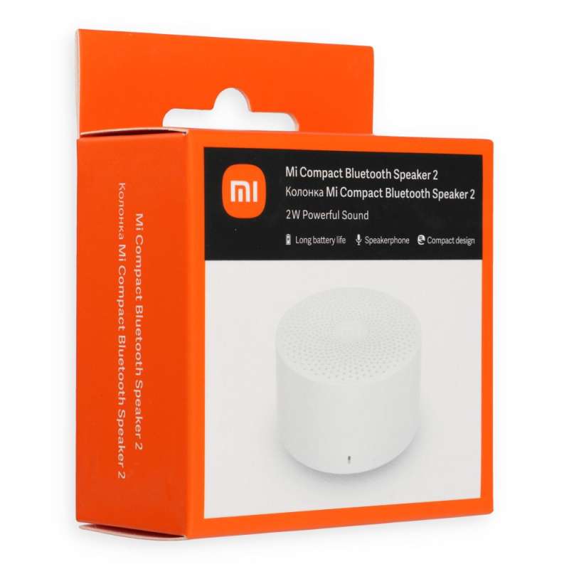 SPOTT-GR Xiaomi Mi Compact 2 - Ασύρματο Ηχείο Bluetooth με Ισχύ 2W και 6 Ώρες Αυτονομία σε Άσπρο Χρώμα