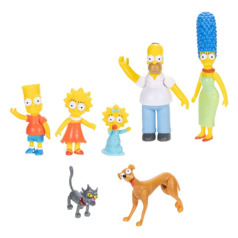 SPOTT-GR Simpsons - Μίνι Φιγούρες με Χαρακτήρες (7-Pack)