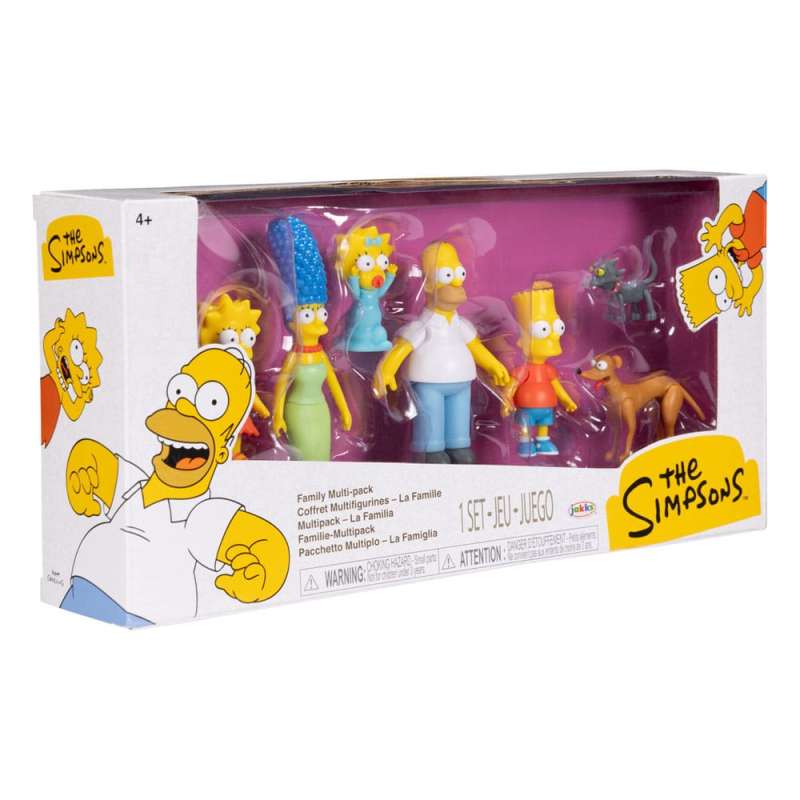 SPOTT-GR Simpsons - Μίνι Φιγούρες με Χαρακτήρες (7-Pack)