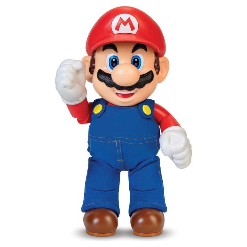 SPOTT-GR Super Mario Talking - Φιγούρα Δράσης It's-A Me! Mario Μεγέθους 36cm