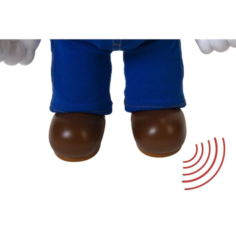 SPOTT-GR Super Mario Talking - Φιγούρα Δράσης It's-A Me! Mario Μεγέθους 36cm