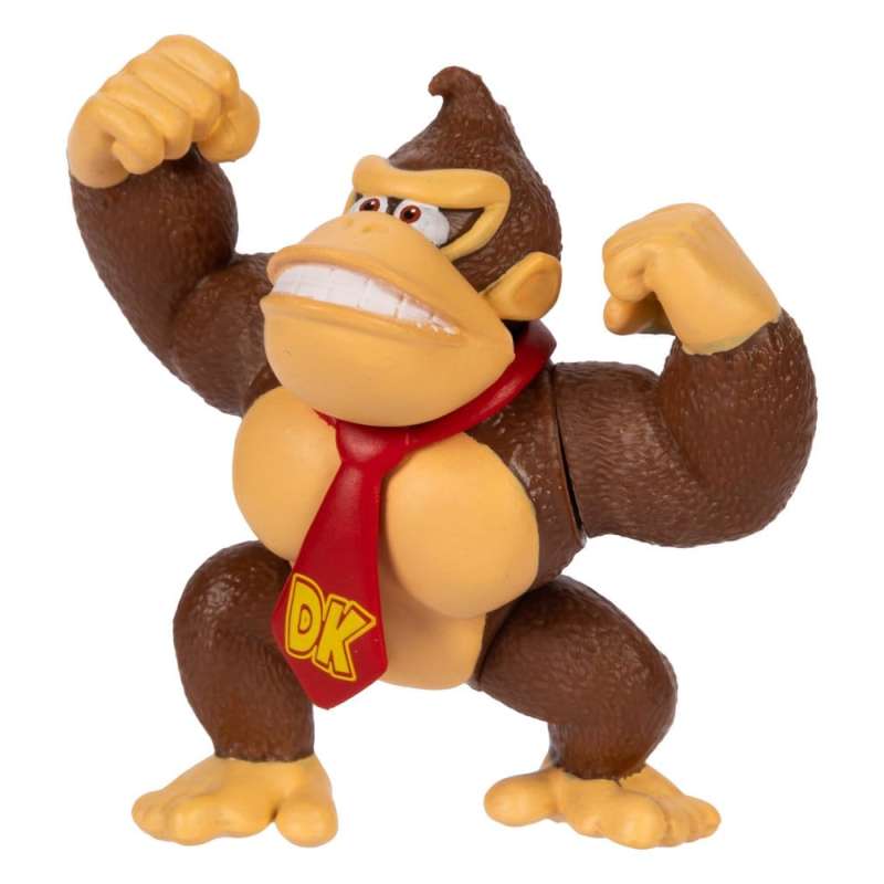 SPOTT-GR World of Nintendo - Μίνι Φιγούρες Donkey Kong Μεγέθους 6cm Σετ (Σετ 16 Τεμάχια)
