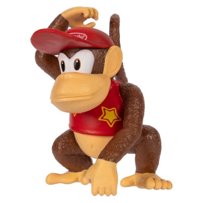 SPOTT-GR World of Nintendo - Μίνι Φιγούρες Donkey Kong Μεγέθους 6cm Σετ (Σετ 16 Τεμάχια)