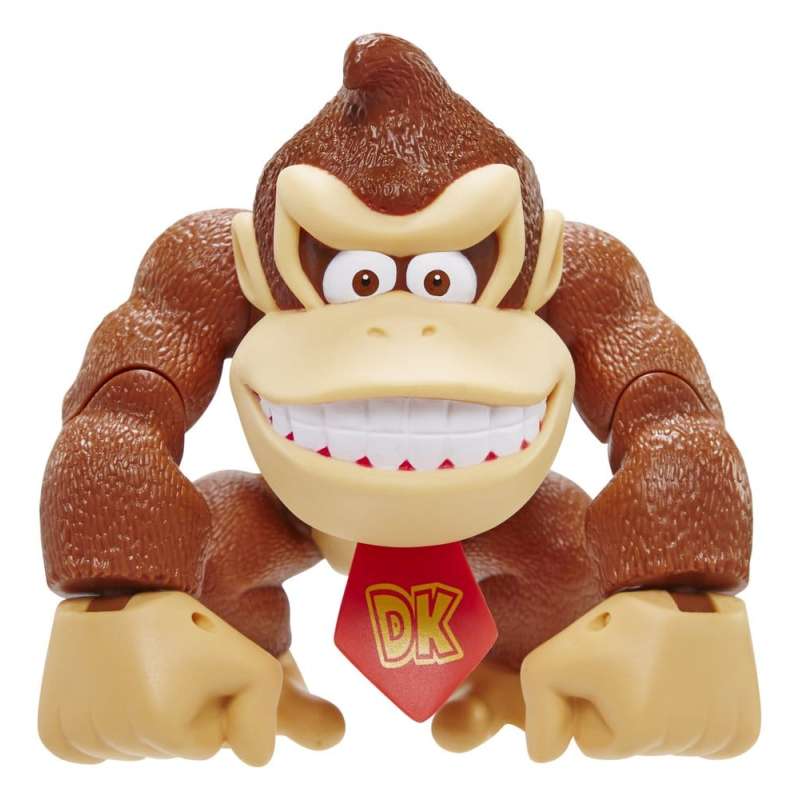 SPOTT-GR Super Mario - Φιγούρα Δράσης Donkey Kong Μεγέθους 15cm