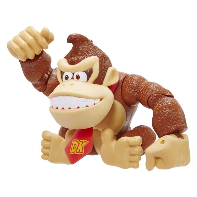 SPOTT-GR Super Mario - Φιγούρα Δράσης Donkey Kong Μεγέθους 15cm