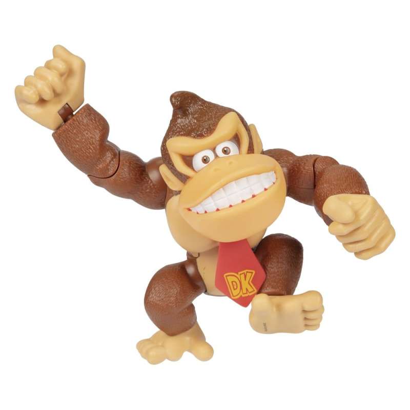 SPOTT-GR Super Mario - Φιγούρα Δράσης Donkey Kong Μεγέθους 15cm