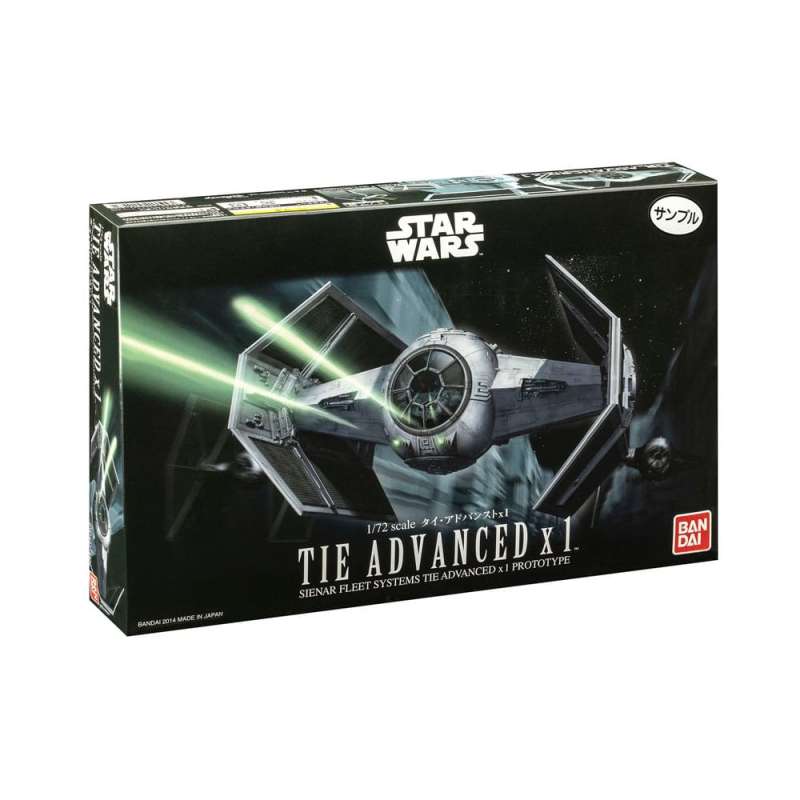 SPOTT-GR Star Wars Φιγούρα Μοντελισμού (Αναλογία 1/72) TIE Advanced x1 Μεγέθους 10cm