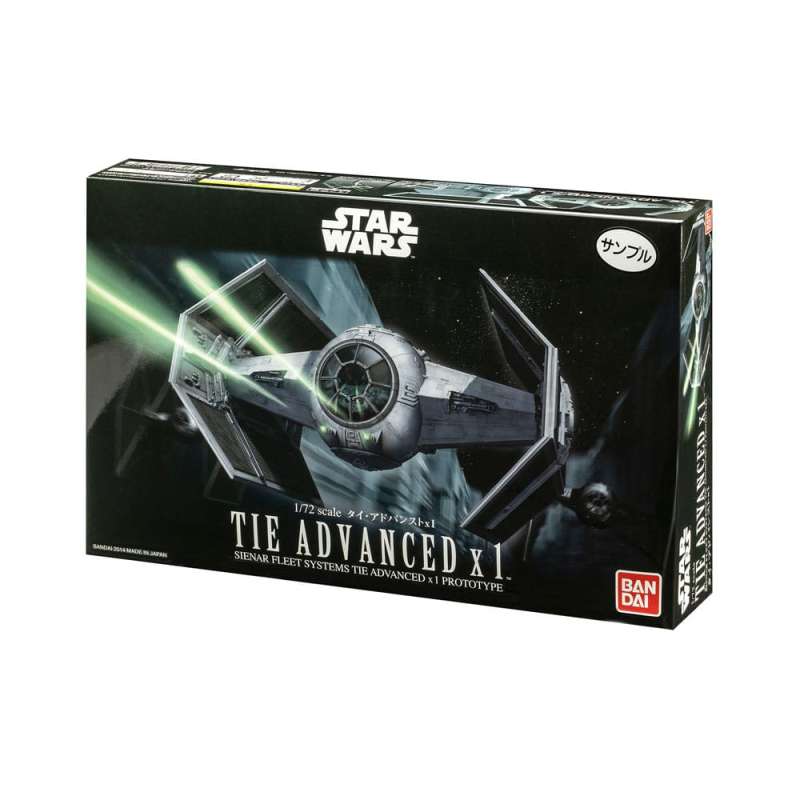 SPOTT-GR Star Wars Φιγούρα Μοντελισμού (Αναλογία 1/72) TIE Advanced x1 Μεγέθους 10cm