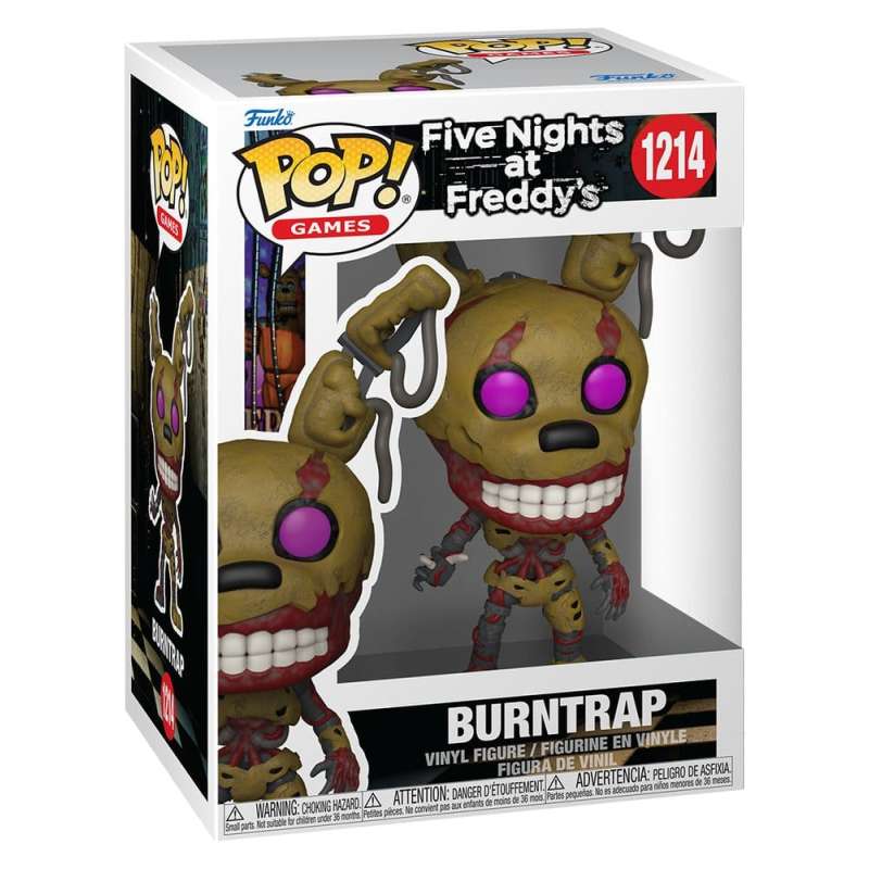 SPOTT-GR Five Nights at Freddy's POP! Games - Φιγούρα Βινυλίου Burntrap Μεγέθους 9cm