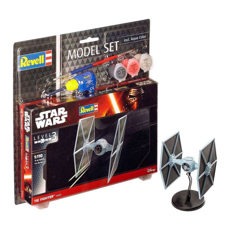 SPOTT-GR Star Wars - Κιτ Μοντελισμού (Αναλογία 1/25) Model Set TIE Fighter Μεγέθους 9cm