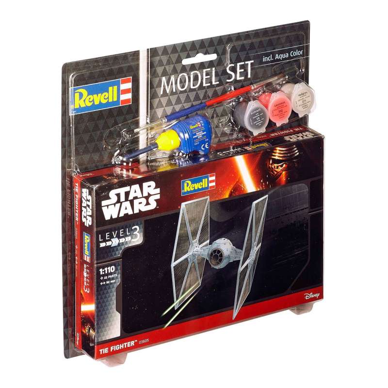 SPOTT-GR Star Wars - Κιτ Μοντελισμού (Αναλογία 1/25) Model Set TIE Fighter Μεγέθους 9cm