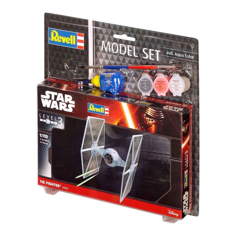 SPOTT-GR Star Wars - Κιτ Μοντελισμού (Αναλογία 1/25) Model Set TIE Fighter Μεγέθους 9cm
