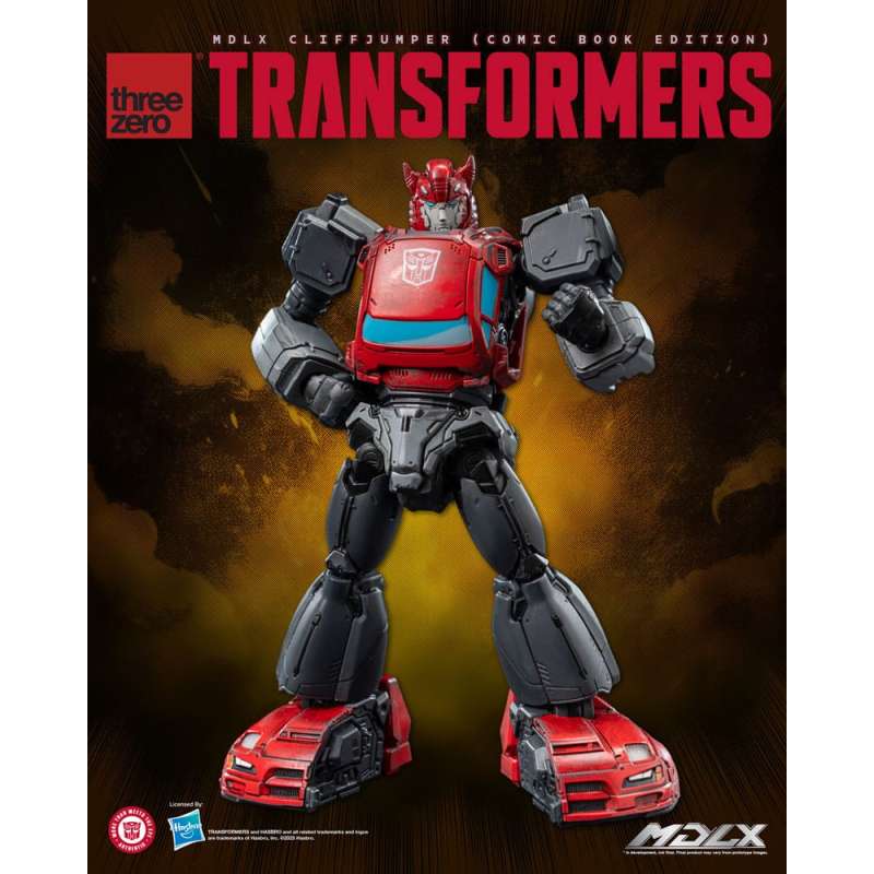 SPOTT-GR Transformers MDLX - Φιγούρα Δράσης Cliffjumper (Comic Book Edition) Μεγέθους 12cm