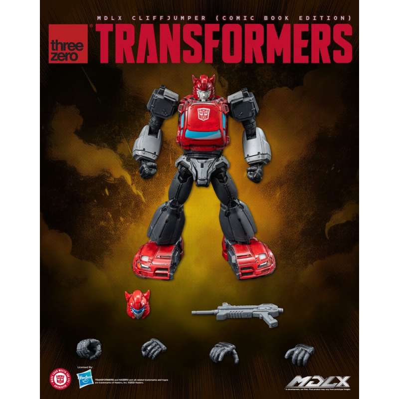 SPOTT-GR Transformers MDLX - Φιγούρα Δράσης Cliffjumper (Comic Book Edition) Μεγέθους 12cm