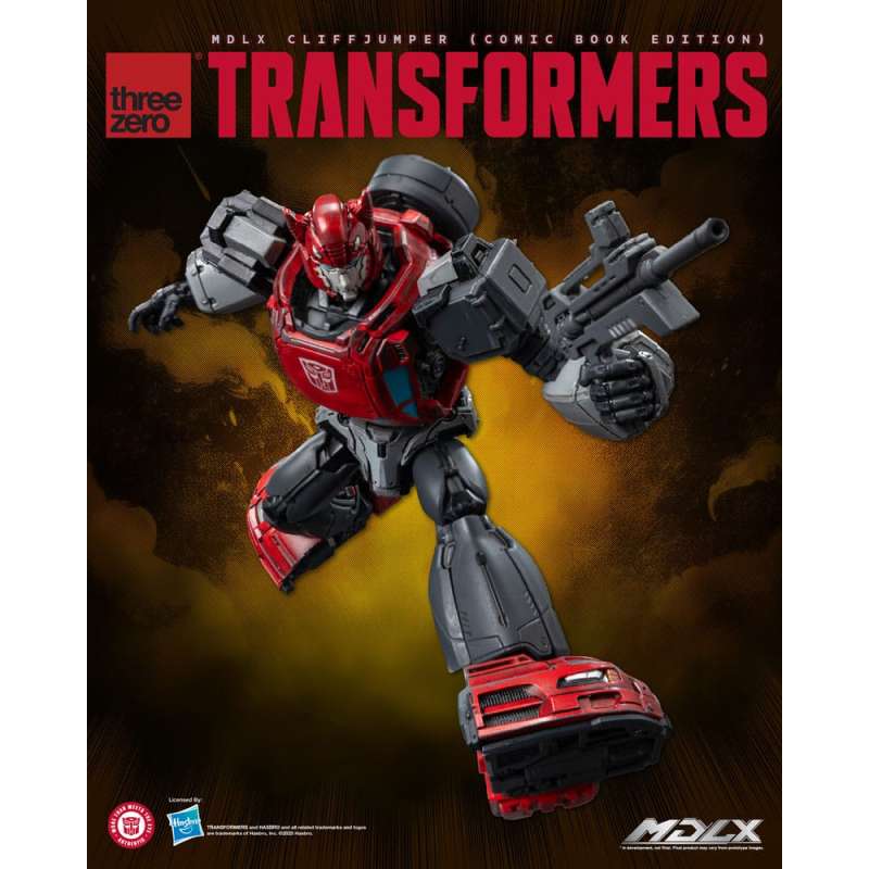 SPOTT-GR Transformers MDLX - Φιγούρα Δράσης Cliffjumper (Comic Book Edition) Μεγέθους 12cm