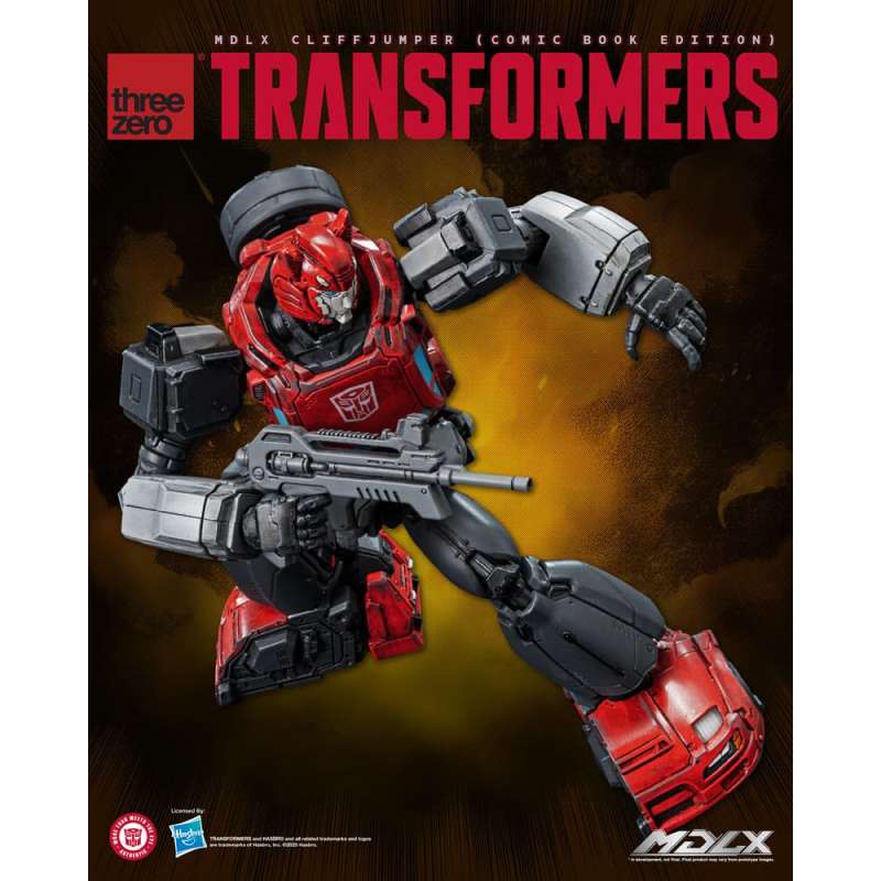SPOTT-GR Transformers MDLX - Φιγούρα Δράσης Cliffjumper (Comic Book Edition) Μεγέθους 12cm