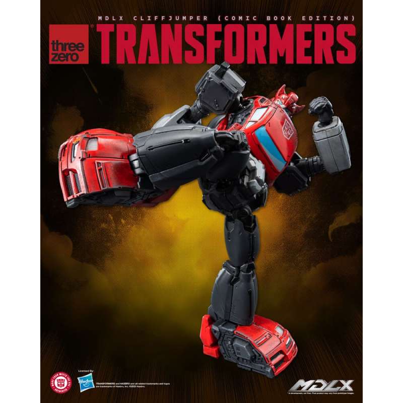 SPOTT-GR Transformers MDLX - Φιγούρα Δράσης Cliffjumper (Comic Book Edition) Μεγέθους 12cm