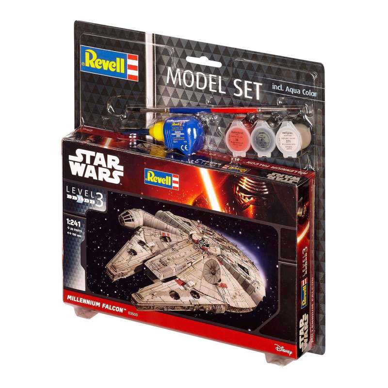 SPOTT-GR Star Wars - Κιτ Μοντελισμού (Αναλογία 1/241) Model Set Millennium Falcon Μεγέθους 10cm