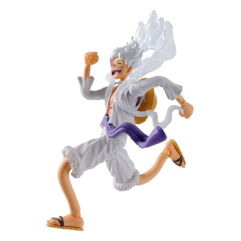 SPOTT-GR One Piece S.H. Figuarts - Φιγούρα Δράσης Monkey D. Luffy Gear 5 Μεγέθους 15cm