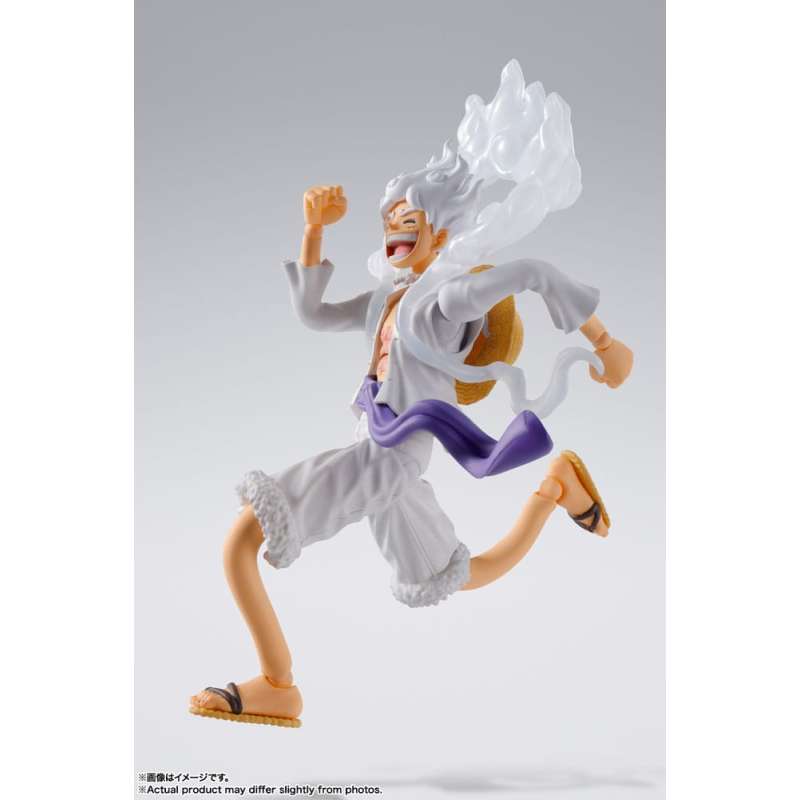 SPOTT-GR One Piece S.H. Figuarts - Φιγούρα Δράσης Monkey D. Luffy Gear 5 Μεγέθους 15cm