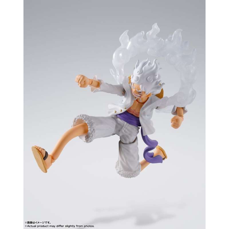 SPOTT-GR One Piece S.H. Figuarts - Φιγούρα Δράσης Monkey D. Luffy Gear 5 Μεγέθους 15cm