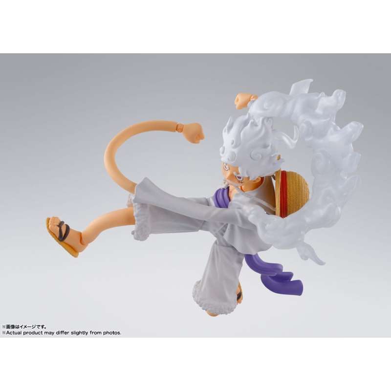 SPOTT-GR One Piece S.H. Figuarts - Φιγούρα Δράσης Monkey D. Luffy Gear 5 Μεγέθους 15cm