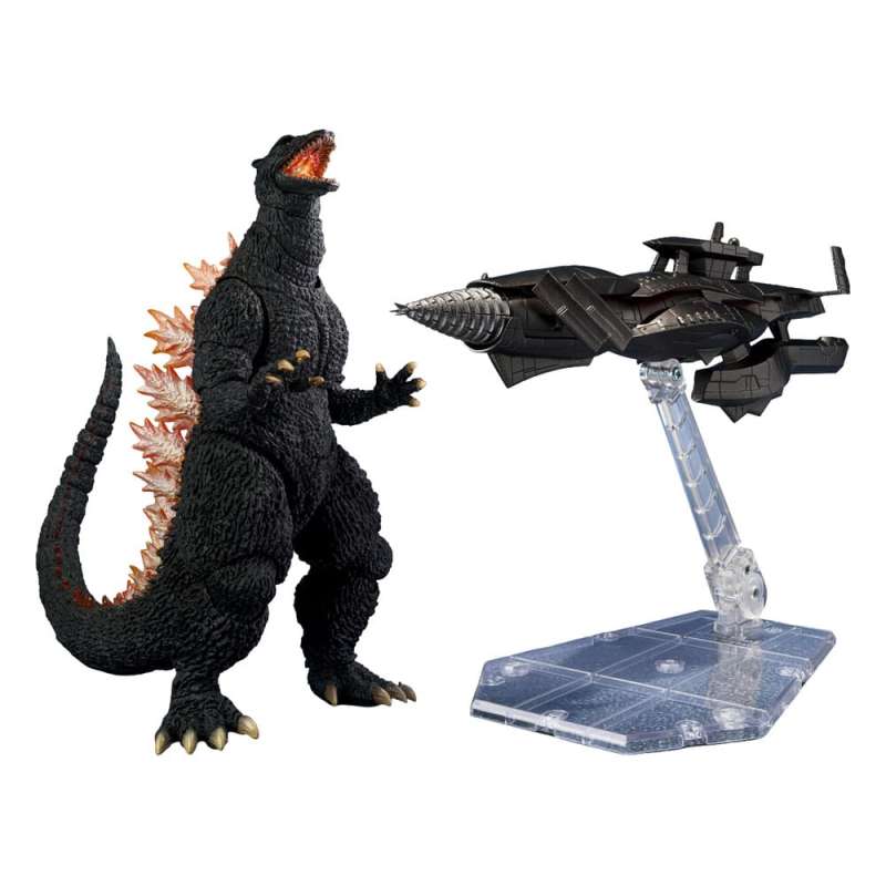 SPOTT-GR Godzilla: Final Wars S.H.MonsterArts - Φιγούρα Δράσης Godzilla Heat Ray Ver. vs. New Gotengo Μεγέθους 16cm