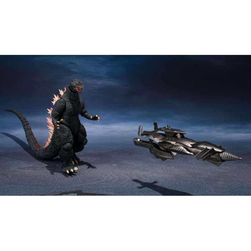 SPOTT-GR Godzilla: Final Wars S.H.MonsterArts - Φιγούρα Δράσης Godzilla Heat Ray Ver. vs. New Gotengo Μεγέθους 16cm