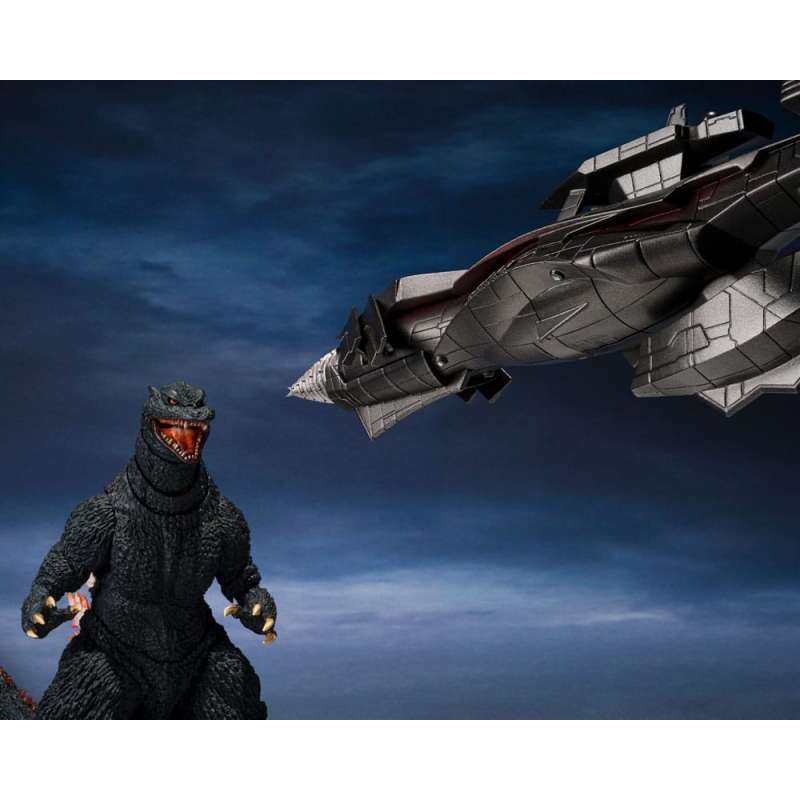 SPOTT-GR Godzilla: Final Wars S.H.MonsterArts - Φιγούρα Δράσης Godzilla Heat Ray Ver. vs. New Gotengo Μεγέθους 16cm