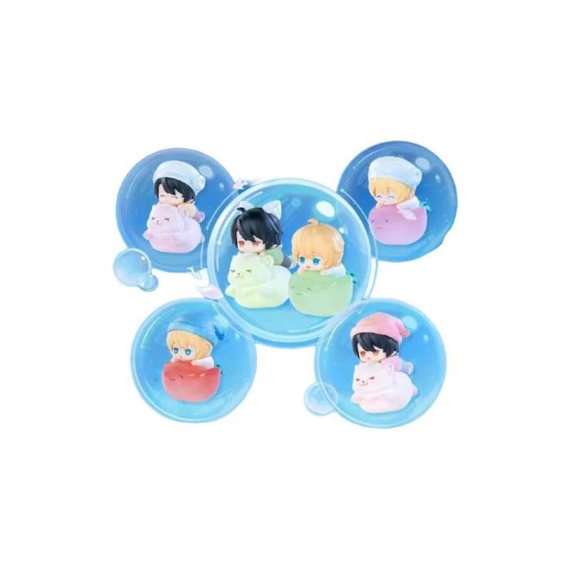 SPOTT-GR The Falling Merman PVC - Μίνι Φιγούρες Luming World Series Blind Box Μεγέθους 5cm Display (Σετ 12 Τεμάχια)