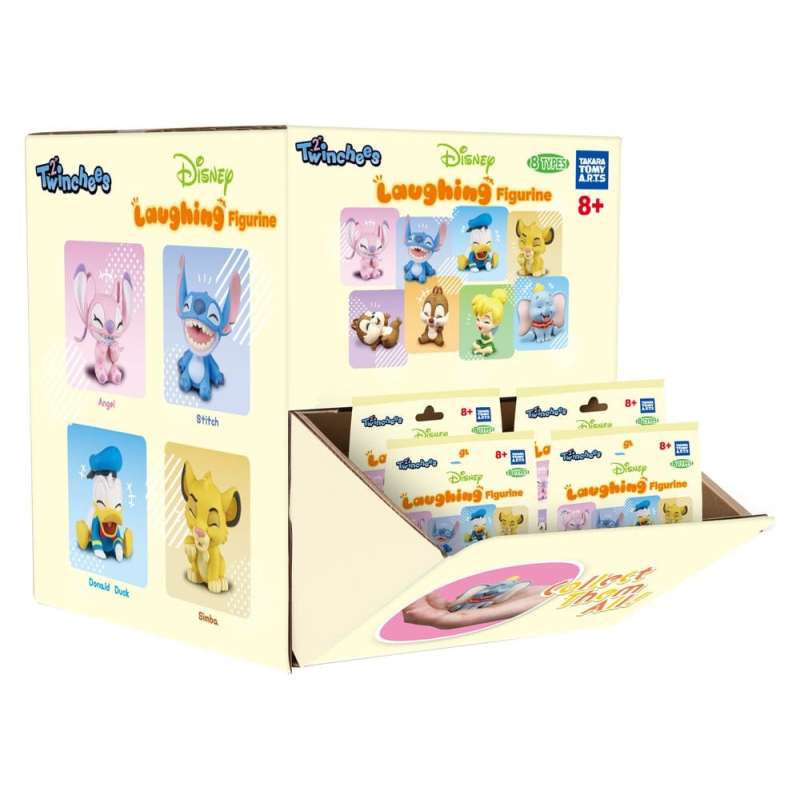SPOTT-GR Disney Twinchees - Μίνι Φιγούρες Disney Laughing Μεγέθους 5cm σε Blind Pack Display (Σετ 24 Τεμάχια)