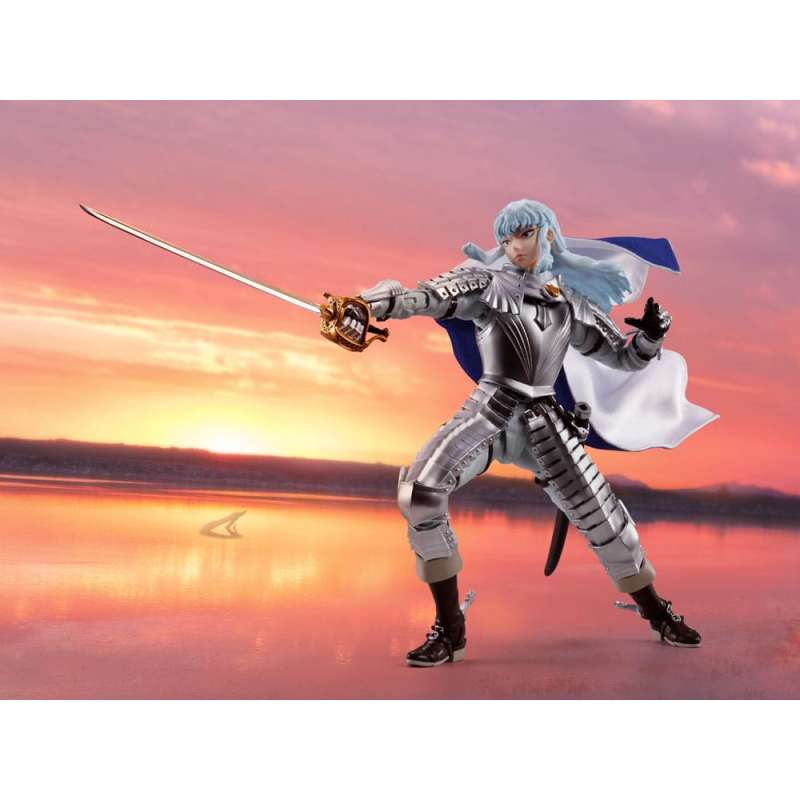 SPOTT-GR Berserk S.H.Figuarts - Φιγούρα Δράσης Griffith The Band of the Hawk Μεγέθους 16cm