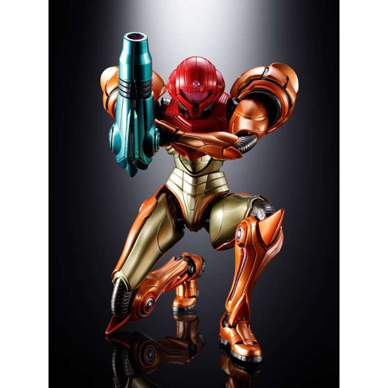 SPOTT-GR Metroid Prime 4: Beyond Diecast - Φιγούρα Δράσης Samus Aran LED Μεγέθους 21cm