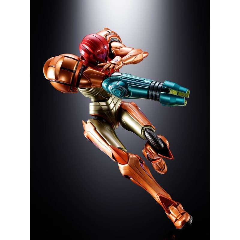 SPOTT-GR Metroid Prime 4: Beyond Diecast - Φιγούρα Δράσης Samus Aran LED Μεγέθους 21cm