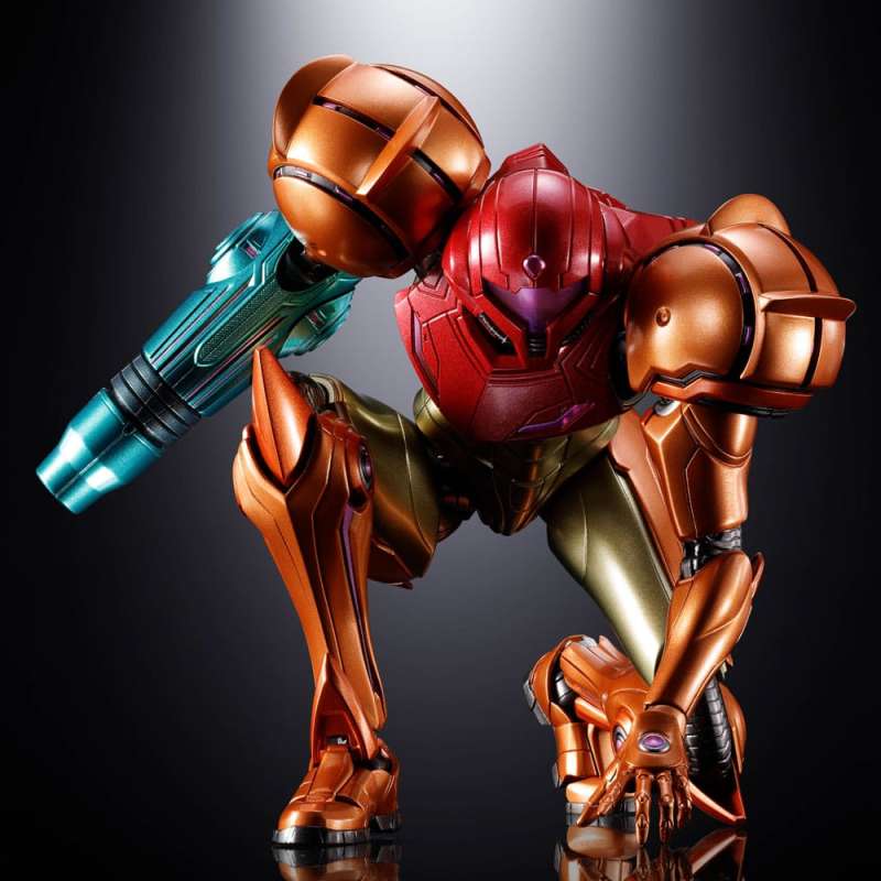 SPOTT-GR Metroid Prime 4: Beyond Diecast - Φιγούρα Δράσης Samus Aran LED Μεγέθους 21cm