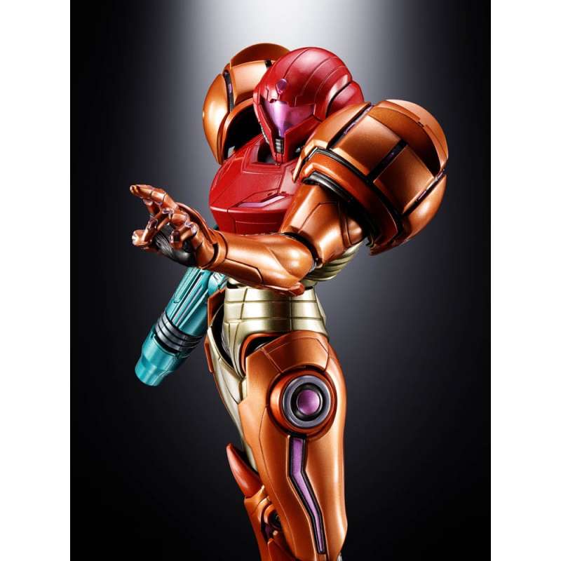 SPOTT-GR Metroid Prime 4: Beyond Diecast - Φιγούρα Δράσης Samus Aran LED Μεγέθους 21cm