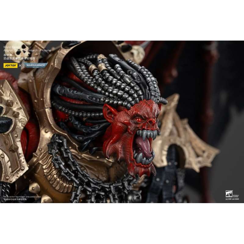 SPOTT-GR Warhammer 40k - Φιγούρα Δράσης World Eaters Angron Daemon Primarch of Khorne Μεγέθους 48cm