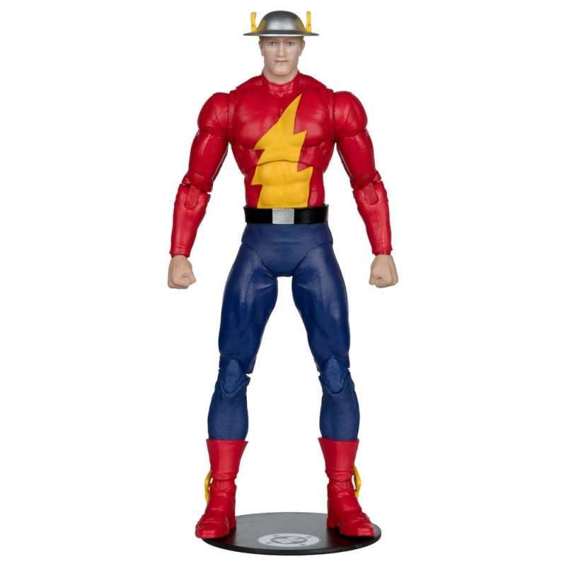 SPOTT-GR DC Direct Page Punchers - Φιγούρα Δράσης The Flash Jay Garrick (The Flash #123) (Red Platinum Edition) Μεγέθους 18cm